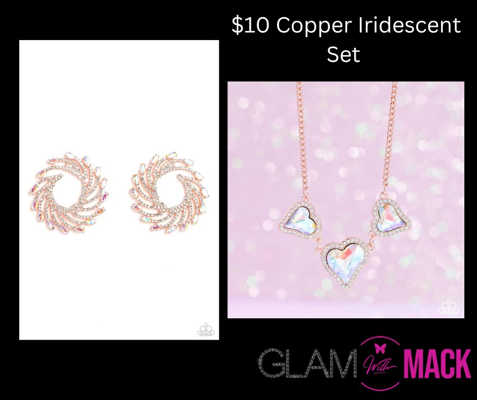 Copper Iridescent Set