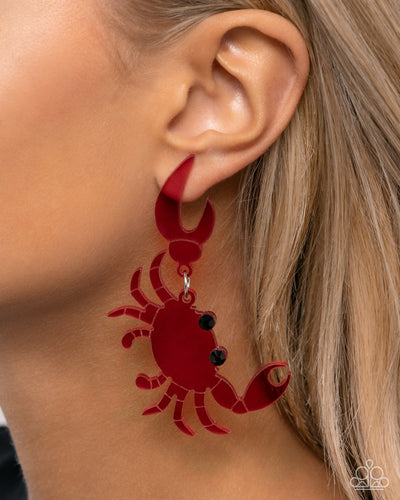 Paparazzi Crab Couture - Red