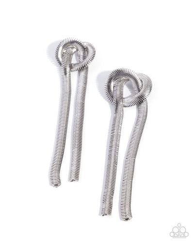 Paparazzi Twisted Tale - Silver