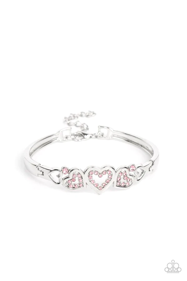 bracelet fleurs 16 cm en or rose 18k et diamants bracelet fleurs 16 cm en or rose 18k et diamants