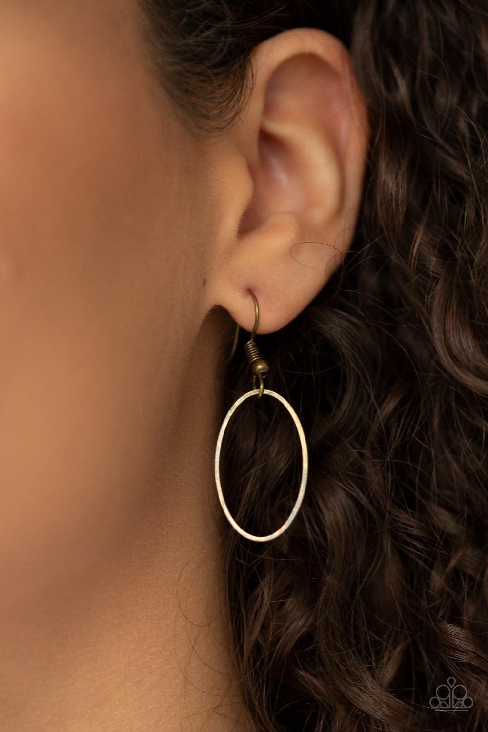 Paparazzi All OVAL Town - Brass