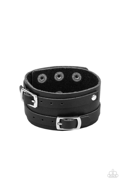 Paparazzi Bronco Bustin Buckles - Black