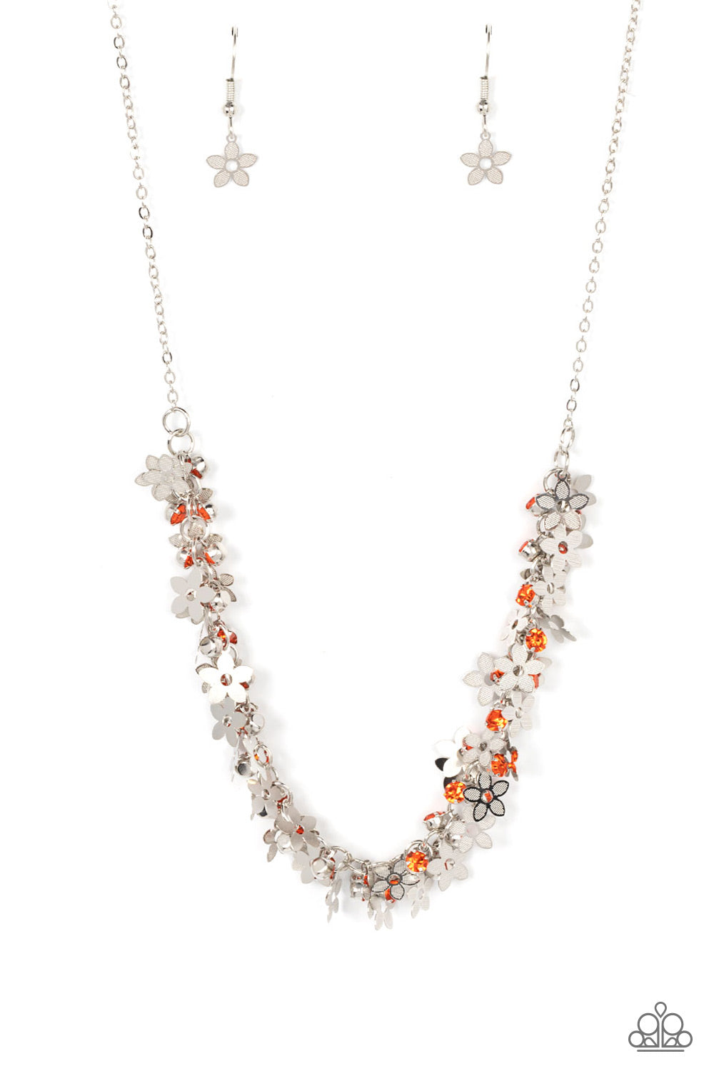 Paparazzi Fearlessly Floral - Orange