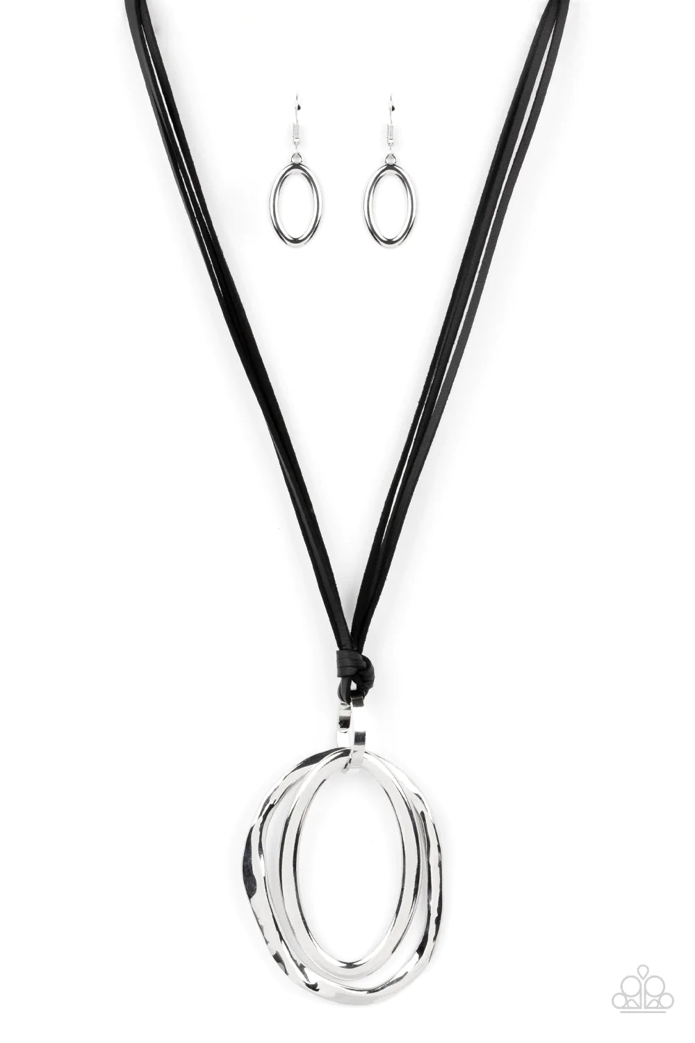 Paparazzi Accessories Long OVAL-due  Necklace