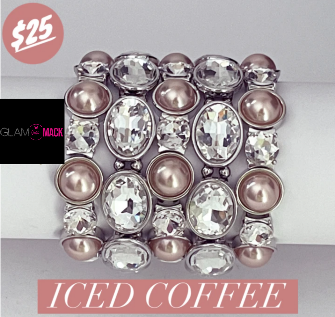 Iced Coffee Bracelet Stack